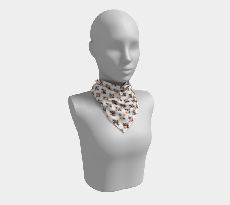 Nia Square Silk Scarf | Black Joy & Afrocentric Fashion