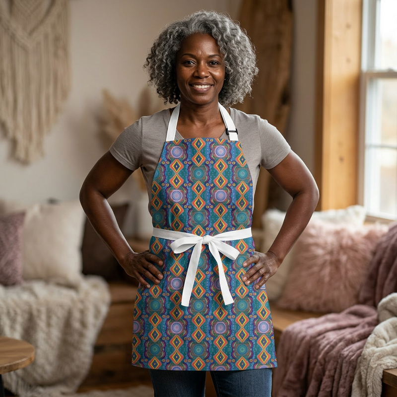 Bona Mod Apron — Boho Kitchen Cooking Apron