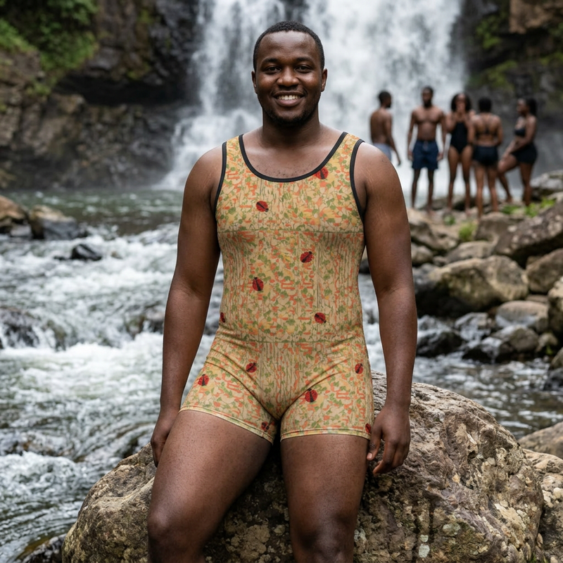 Woodlands Gender Neutral Swimsuit - Ladybug Swimsuit