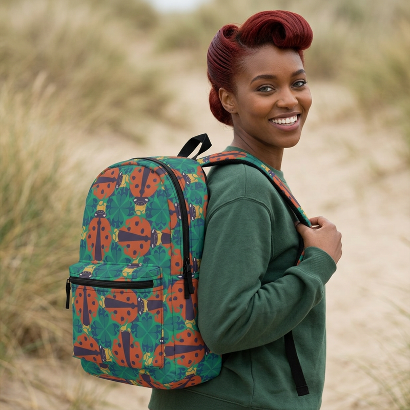 Ladybird Luck Backpack — Cute School Bag
