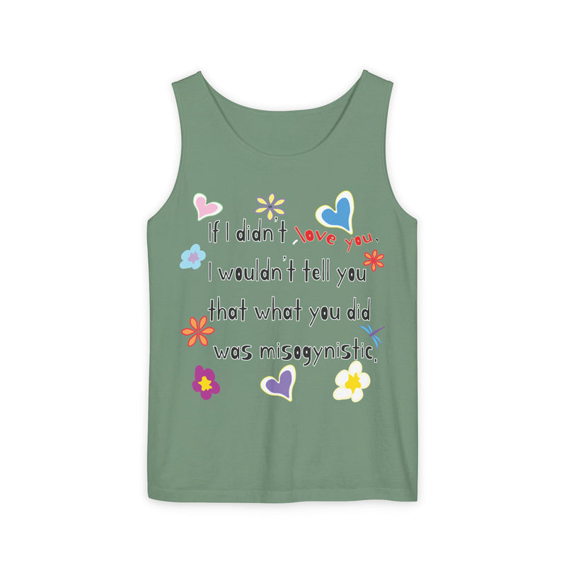 Love Wins (Anti-Misogyny) Tank Top | Black Queer Art
