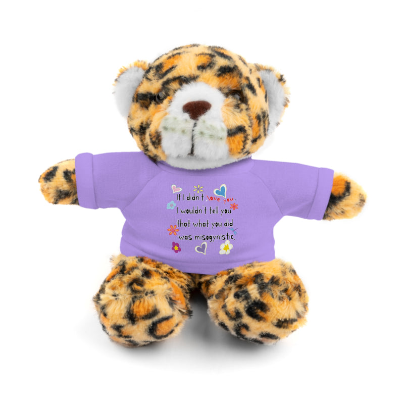 Love Wins (Anti-Misogyny) Stuffed Animal | Queer Affirming Gifts