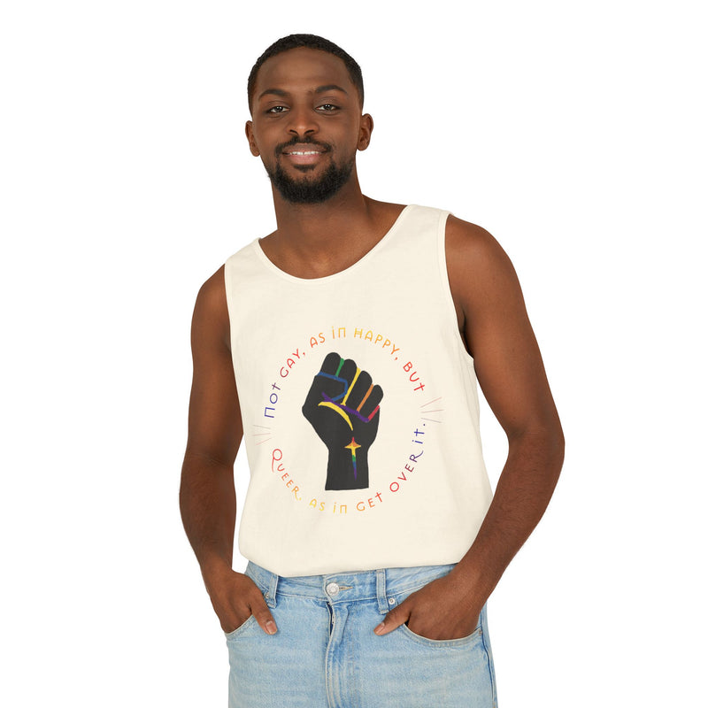 Get Used To It Tank Top | Queer Pride Apparel