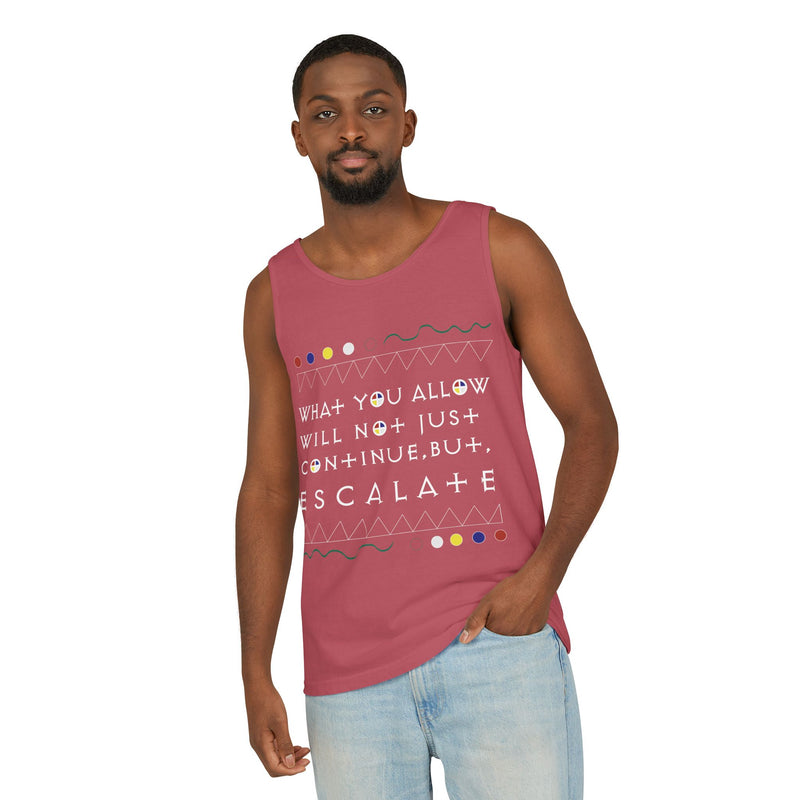 What You Allow... Tank Top | Black Empowerment Apparel