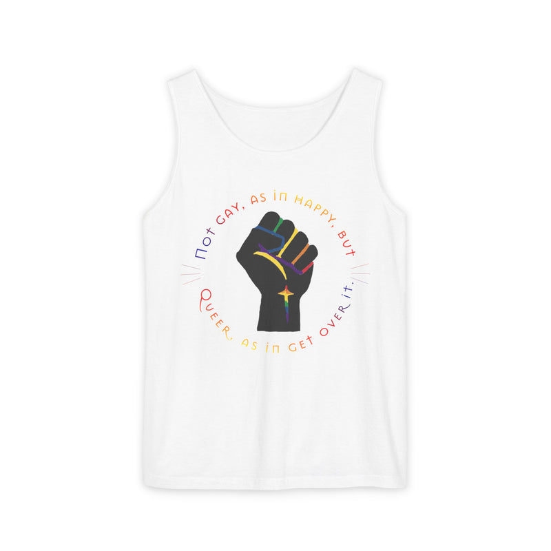 Get Used To It Tank Top | Queer Pride Apparel