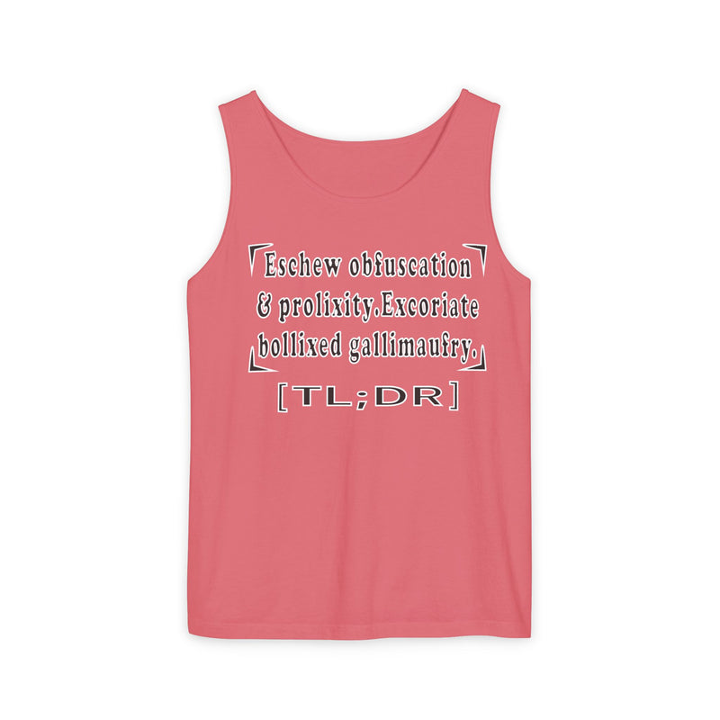 [TL;DR] Tank Top | Black Queer Affirmation