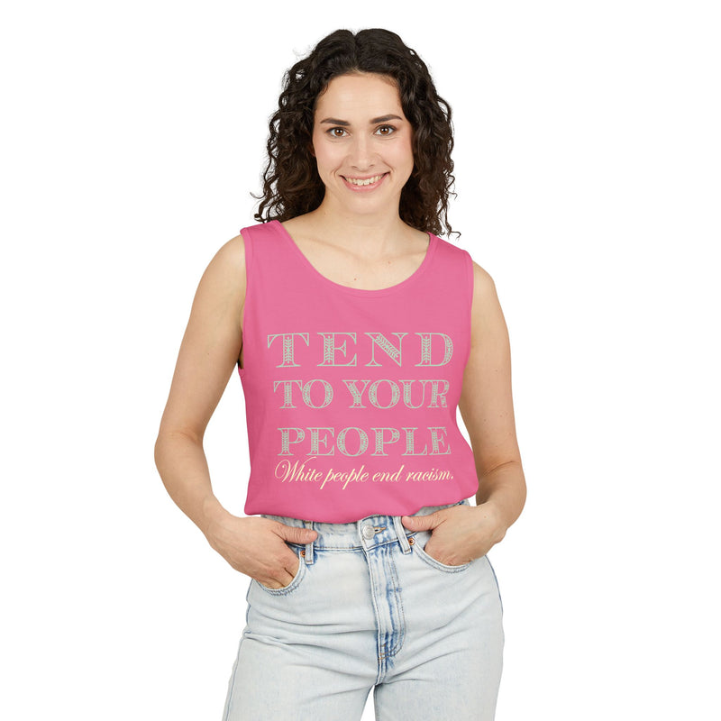 Tend To Your People Tank Top | Black Community Love