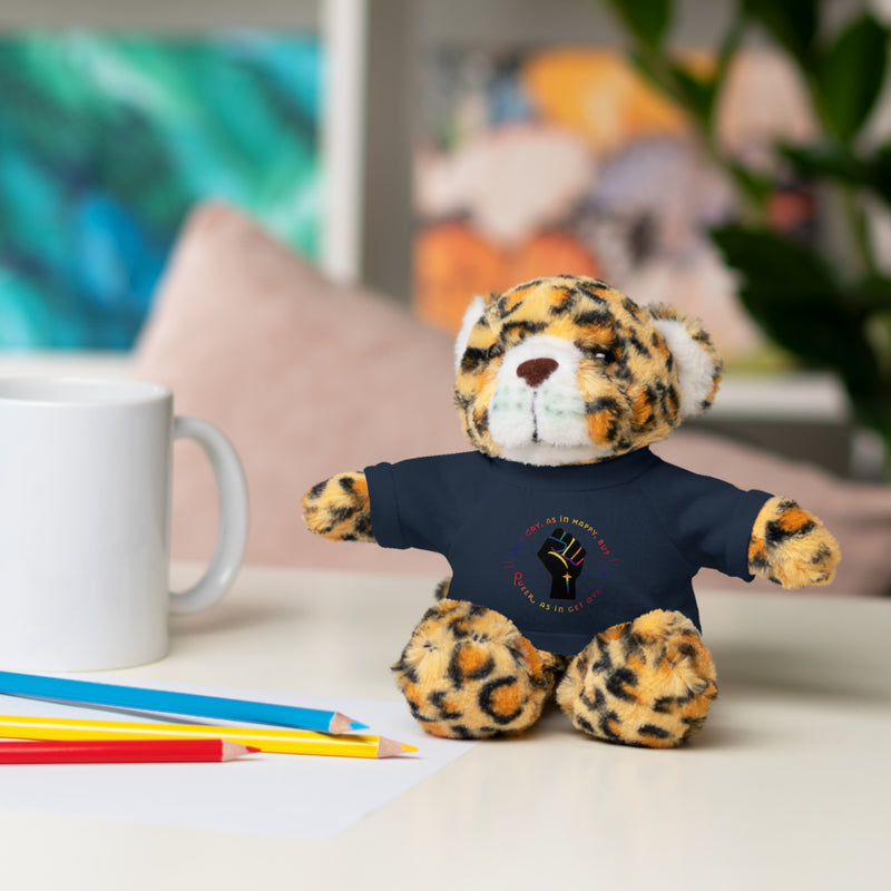 Get Used To It Stuffed Animal | Queer Pride Decor