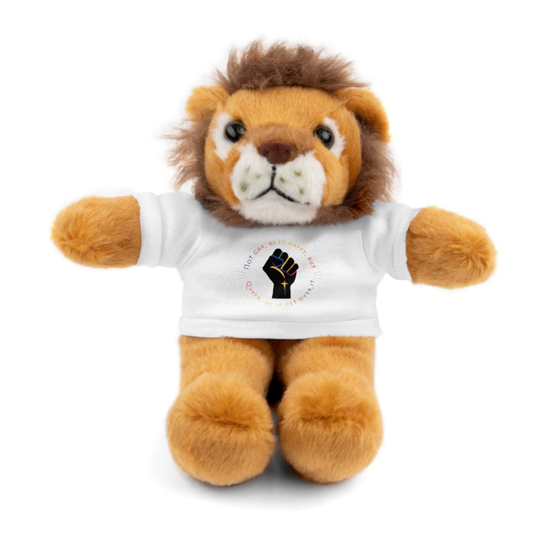 Get Used To It Stuffed Animal | Queer Pride Decor