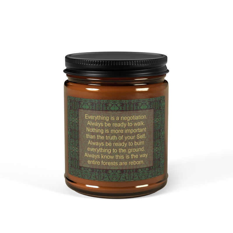 Everything Is A Negotiation Soy Candle | Black Queer Home Decor
