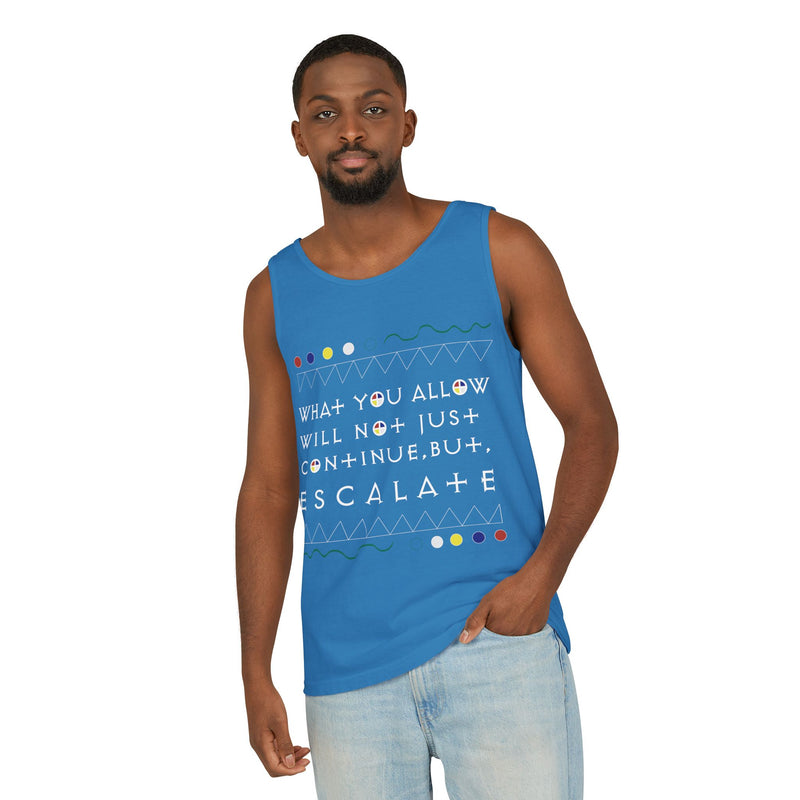 What You Allow... Tank Top | Black Empowerment Apparel