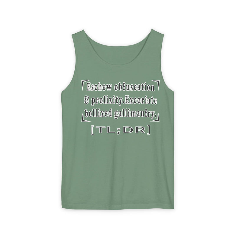 [TL;DR] Tank Top | Black Queer Affirmation