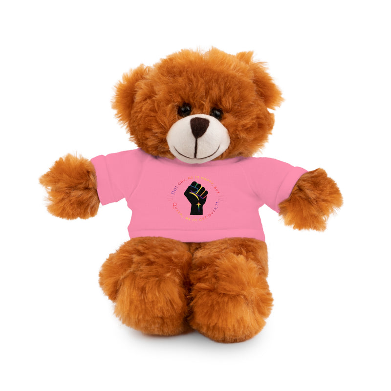 Get Used To It Stuffed Animal | Queer Pride Decor