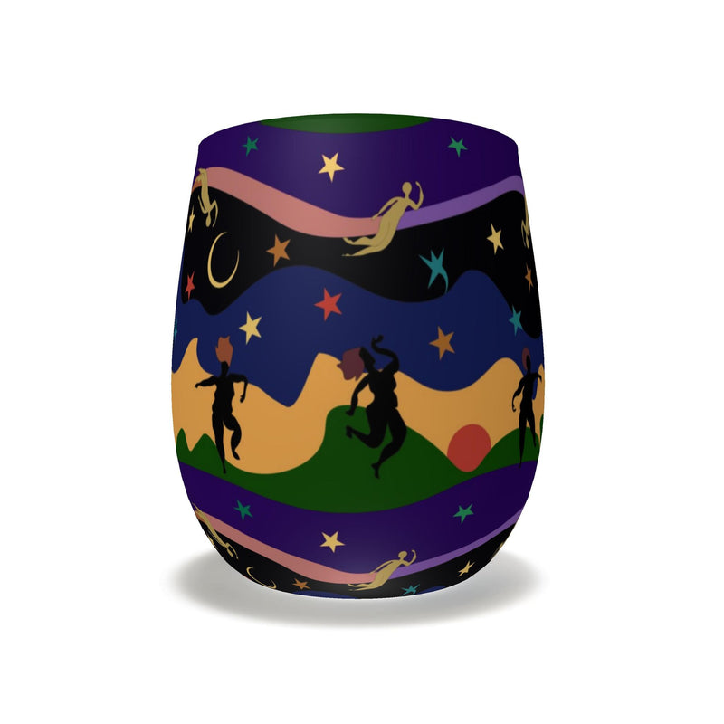 Autumn Dancers Globe Glass