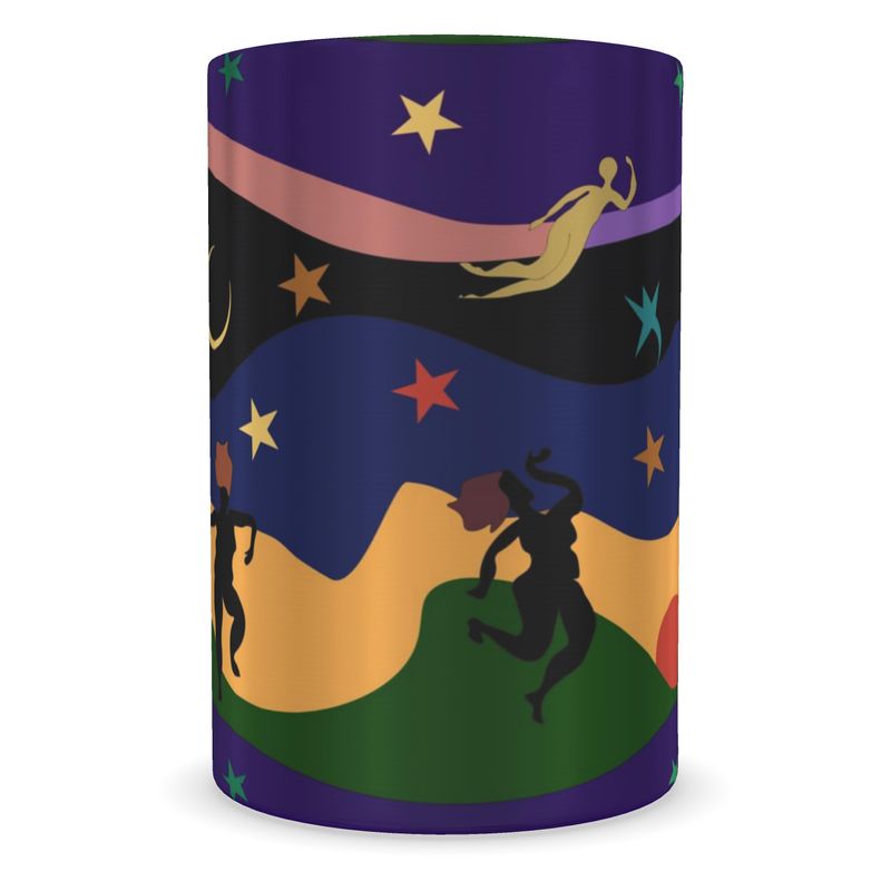 Autumn Dancers Wine Bottle Cooler | Black Joy & Queer Art