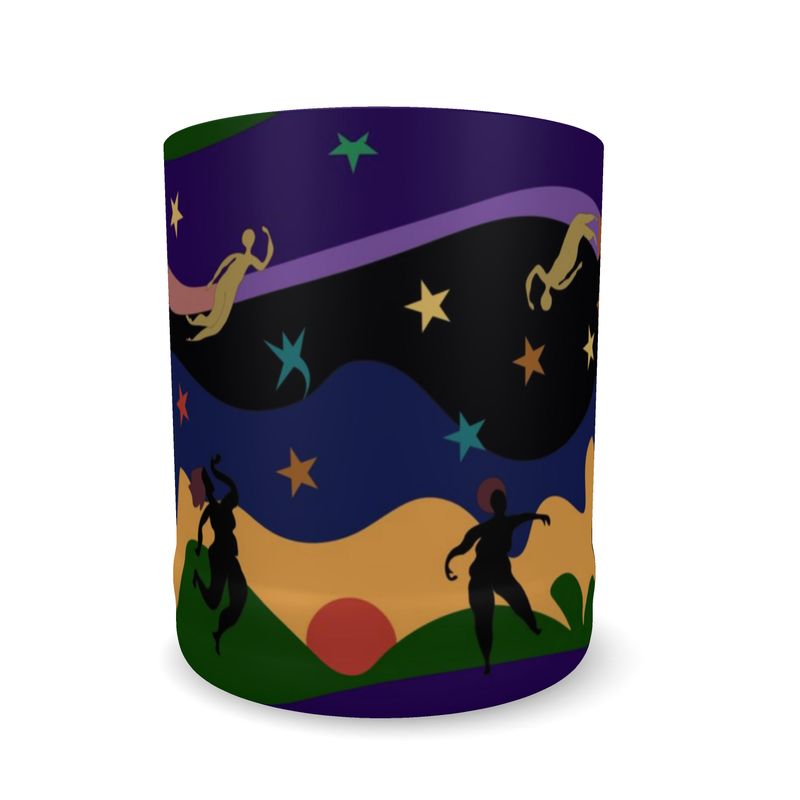 Autumn Dancers Whisky Glass | Black & Queer Art