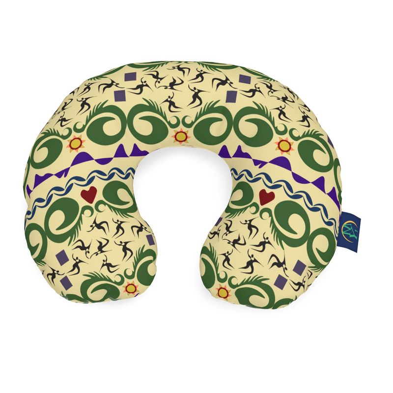 Cave Songs Neck Pillow | Black Queer Art