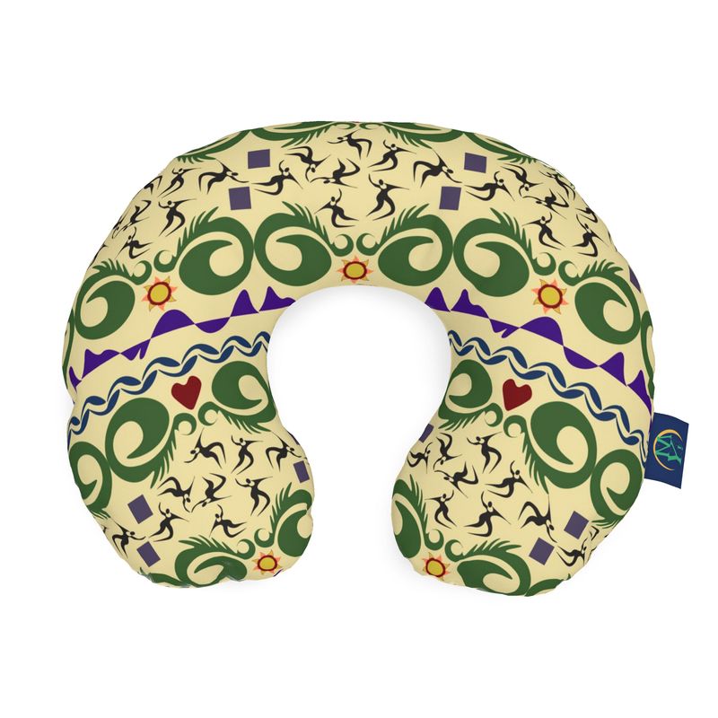 Cave Songs Neck Pillow | Black Queer Art