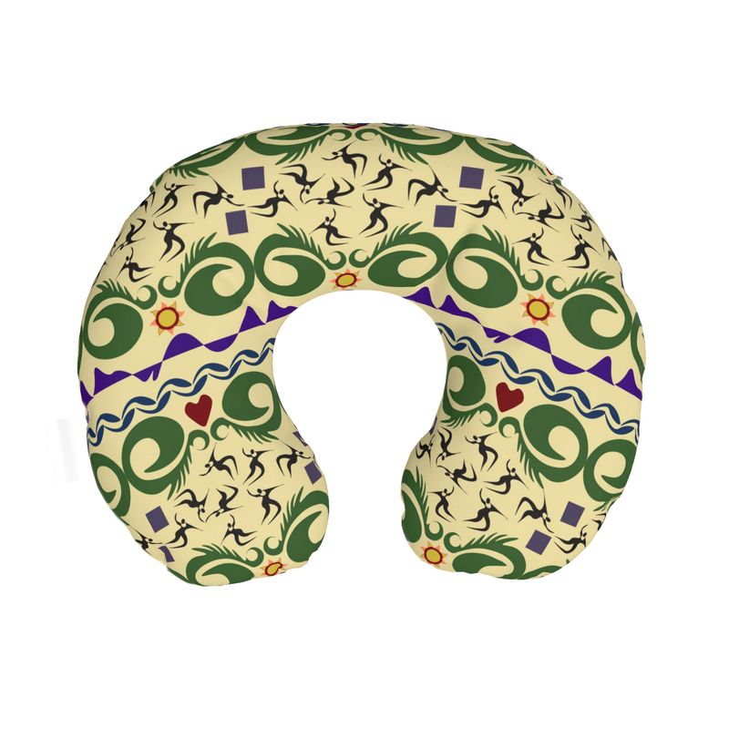 Cave Songs Neck Pillow | Black Queer Art