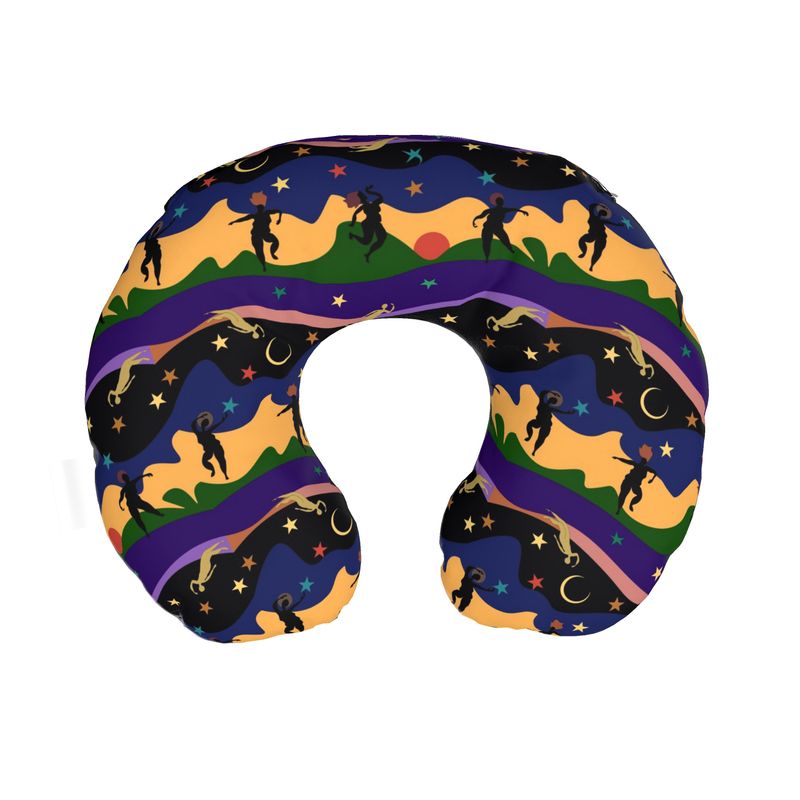 Autumn Dancers Neck Pillow | Black Heritage & Queer Joy