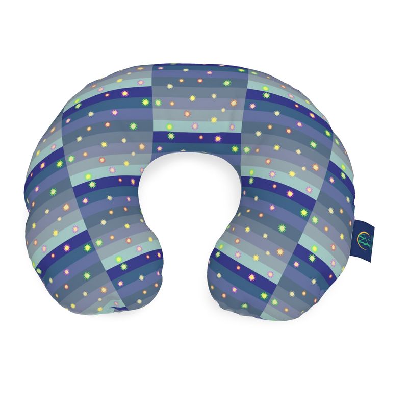 Winter Star Basket Neck Pillow | Afrocentric Travel Accessories