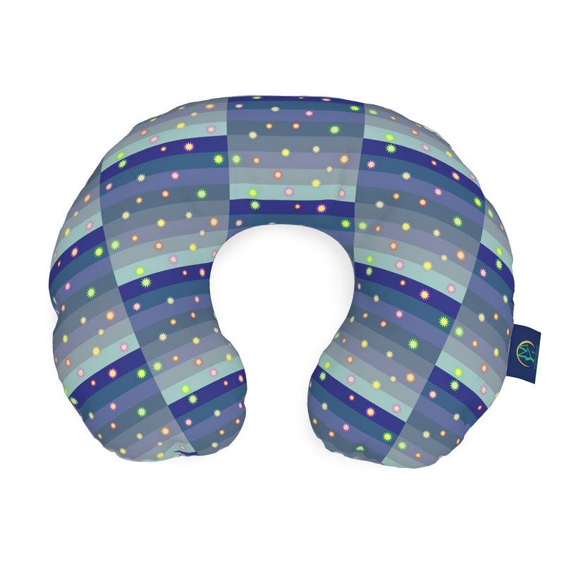 Winter Star Basket Neck Pillow | Afrocentric Travel Accessories