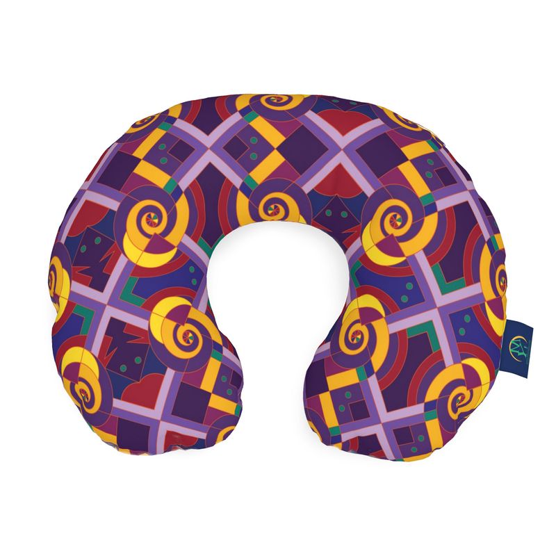 Yansa Gathers Neck Pillow | Black Travel Accessories
