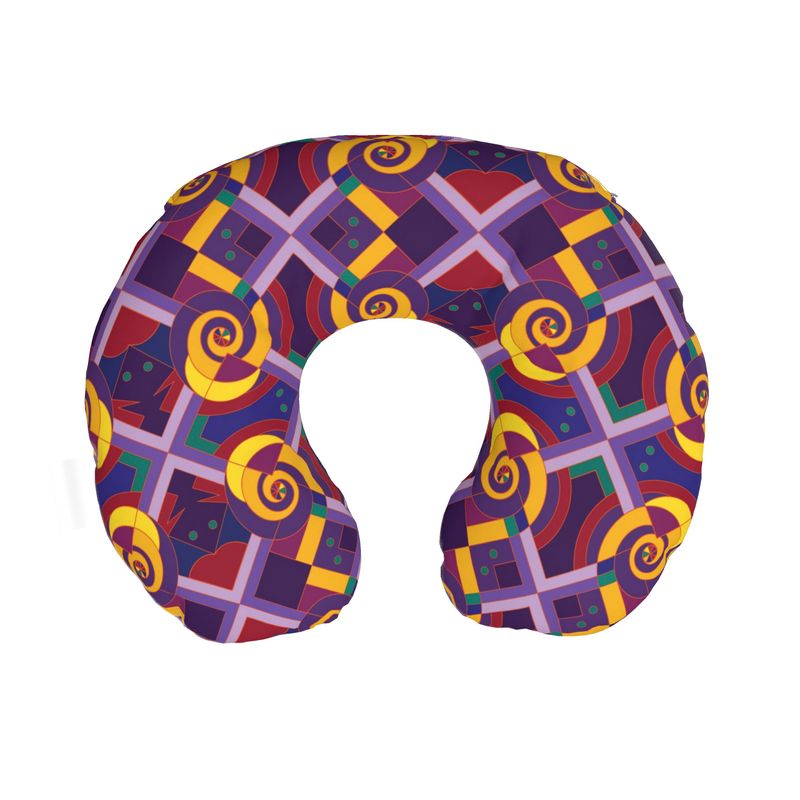 Yansa Gathers Neck Pillow | Black Travel Accessories