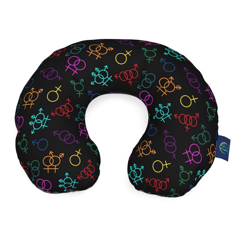 Come As You Are Neck Pillow | Queer Art & Black Pride