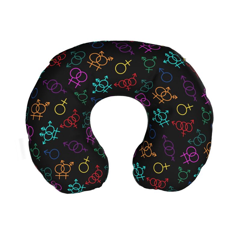 Come As You Are Neck Pillow | Queer Art & Black Pride