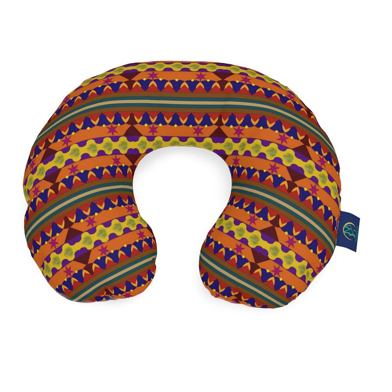 Kujichagulia Neck Pillow | Kwanzaa Travel Accessories