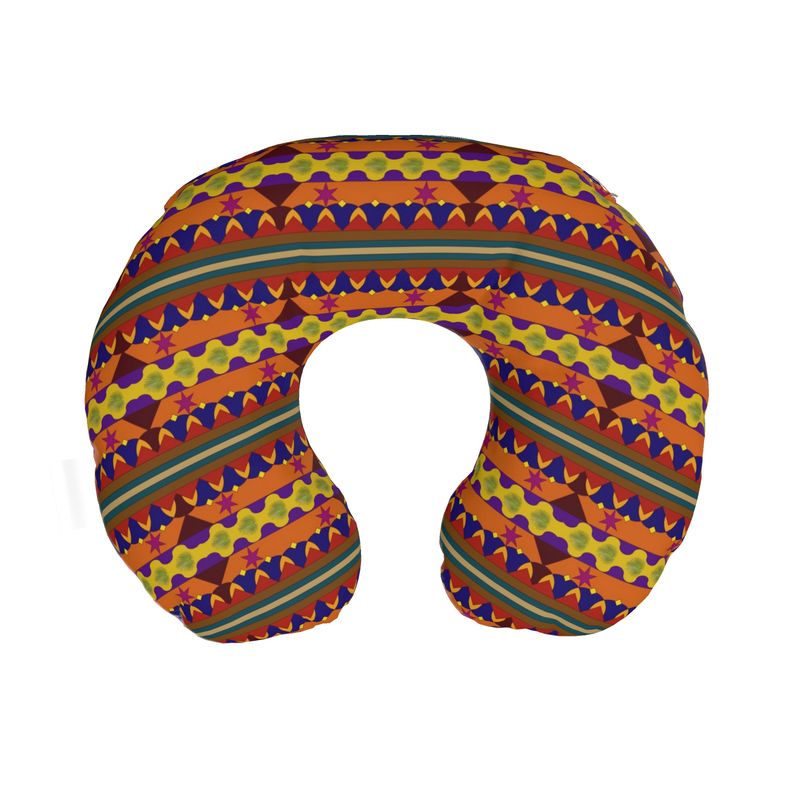 Kujichagulia Neck Pillow | Kwanzaa Travel Accessories