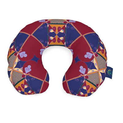 Ujamaa Neck Pillow | Afrocentric Travel Accessories