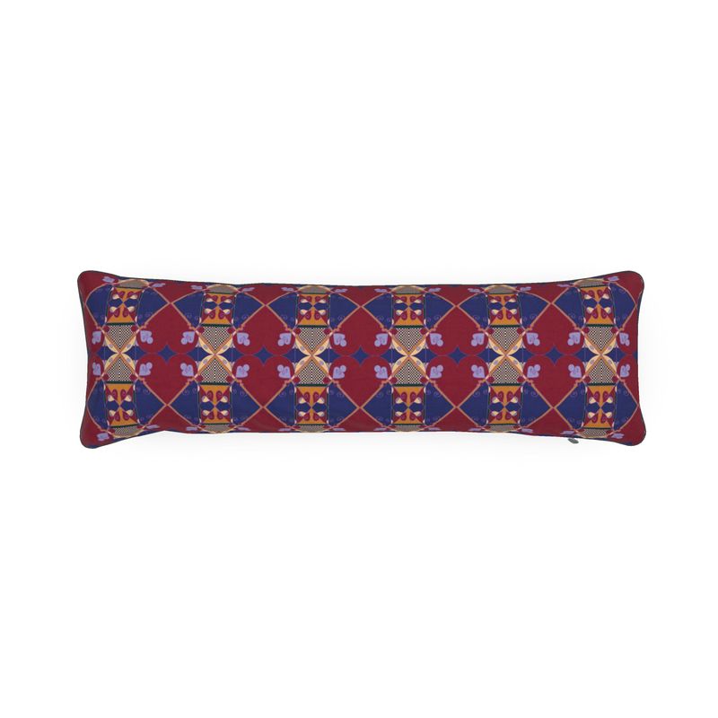 Ujamaa Bolster Cushion | Black Joy & Cooperative Spirit
