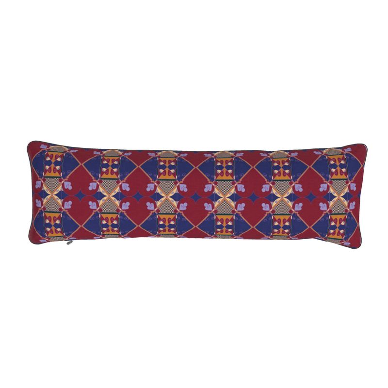 Ujamaa Bolster Cushion | Black Joy & Cooperative Spirit