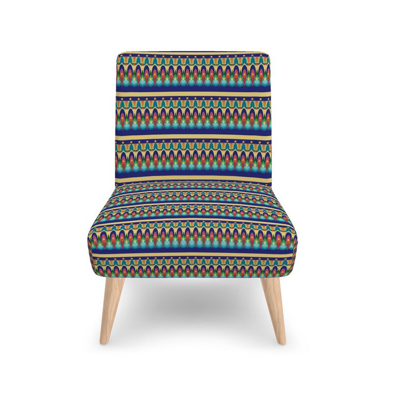 Our Sacred Temples Occasional Chair | Afrocentric Home Decor
