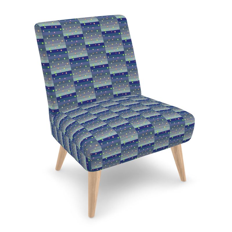 Winter Star Basket Occasional Chair | Black Queer Home Decor