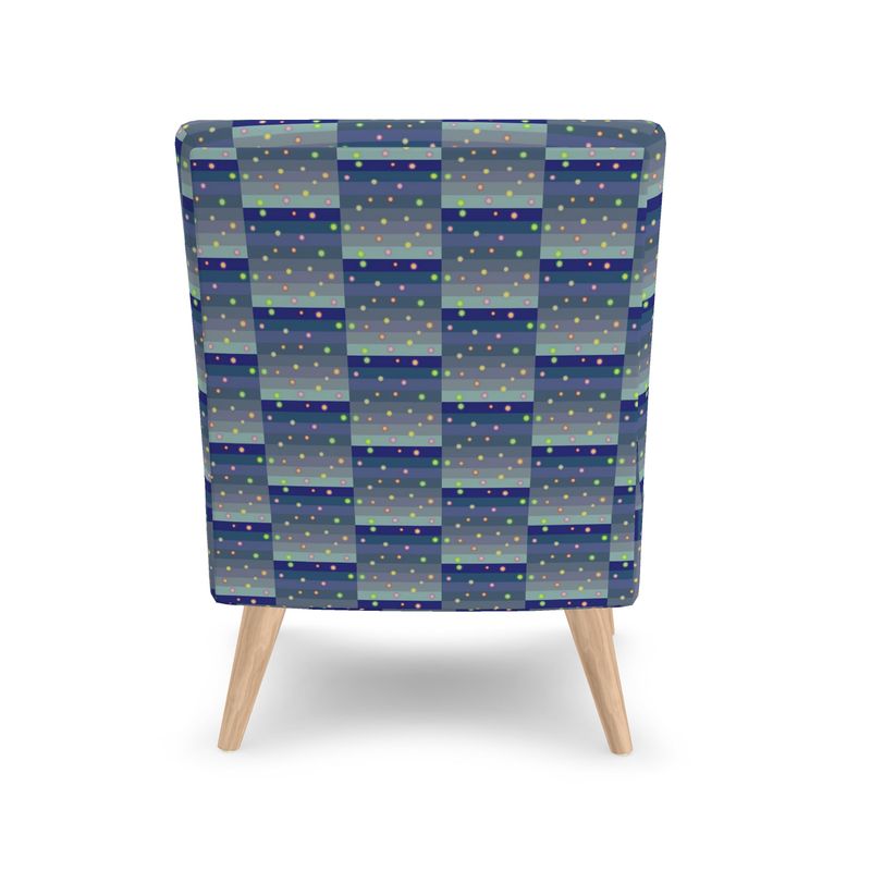 Winter Star Basket Occasional Chair | Black Queer Home Decor