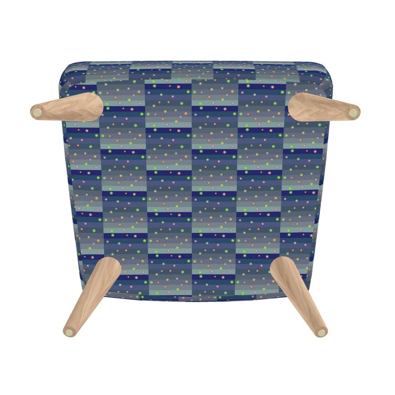 Winter Star Basket Occasional Chair | Black Queer Home Decor