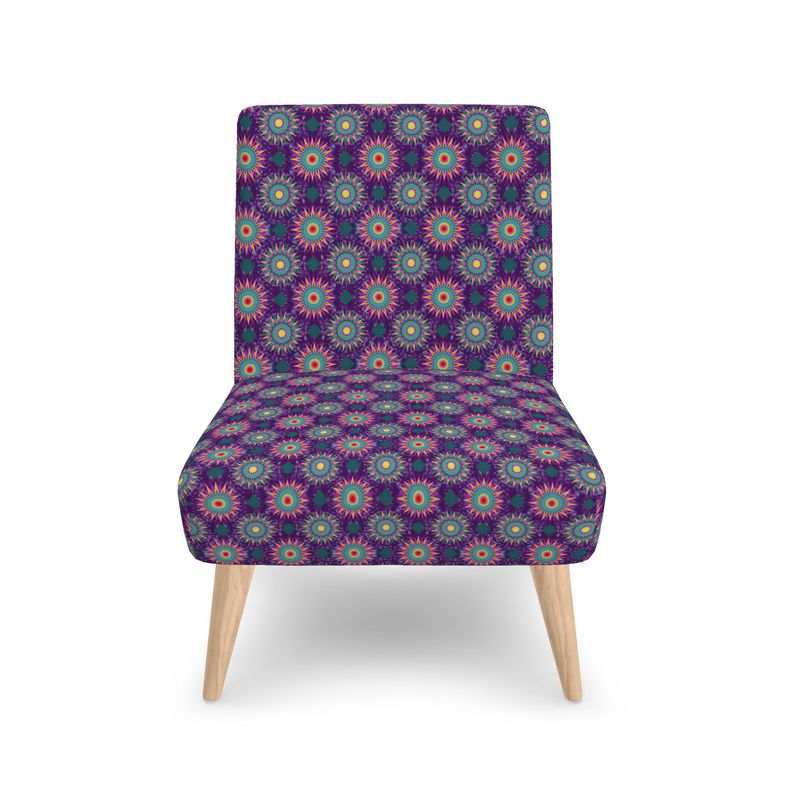 Bonfire Night Occasional Chair | Black Queer Art Decor
