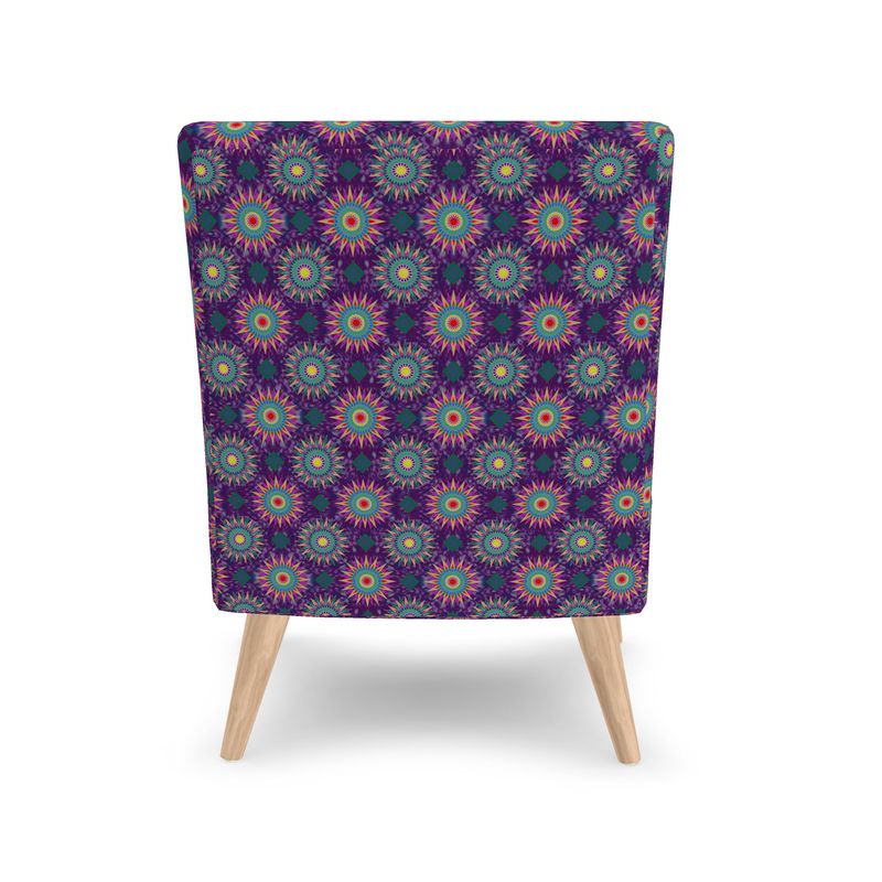 Bonfire Night Occasional Chair | Black Queer Art Decor