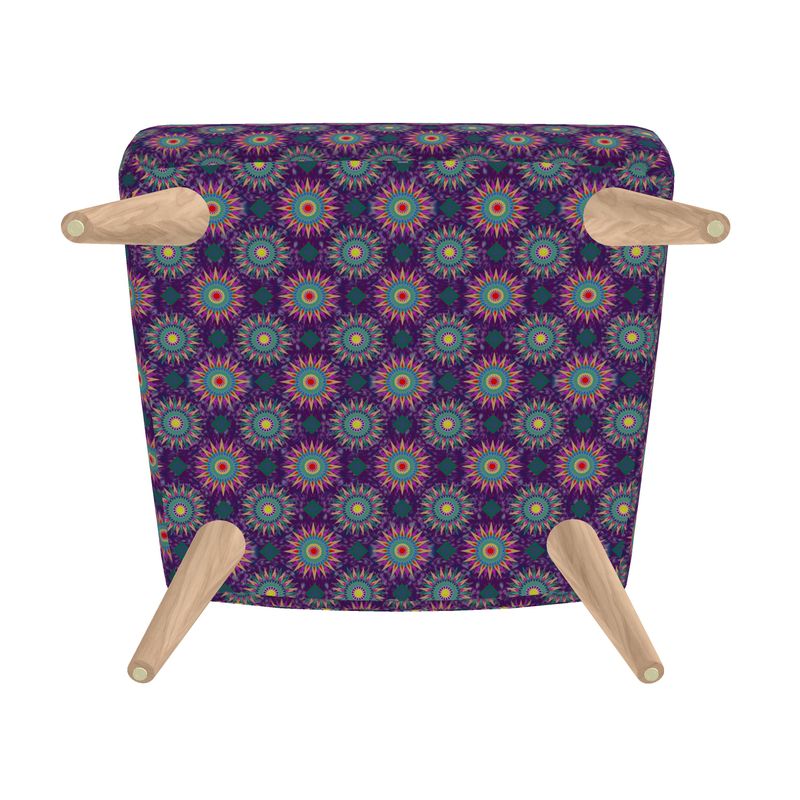 Bonfire Night Occasional Chair | Black Queer Art Decor