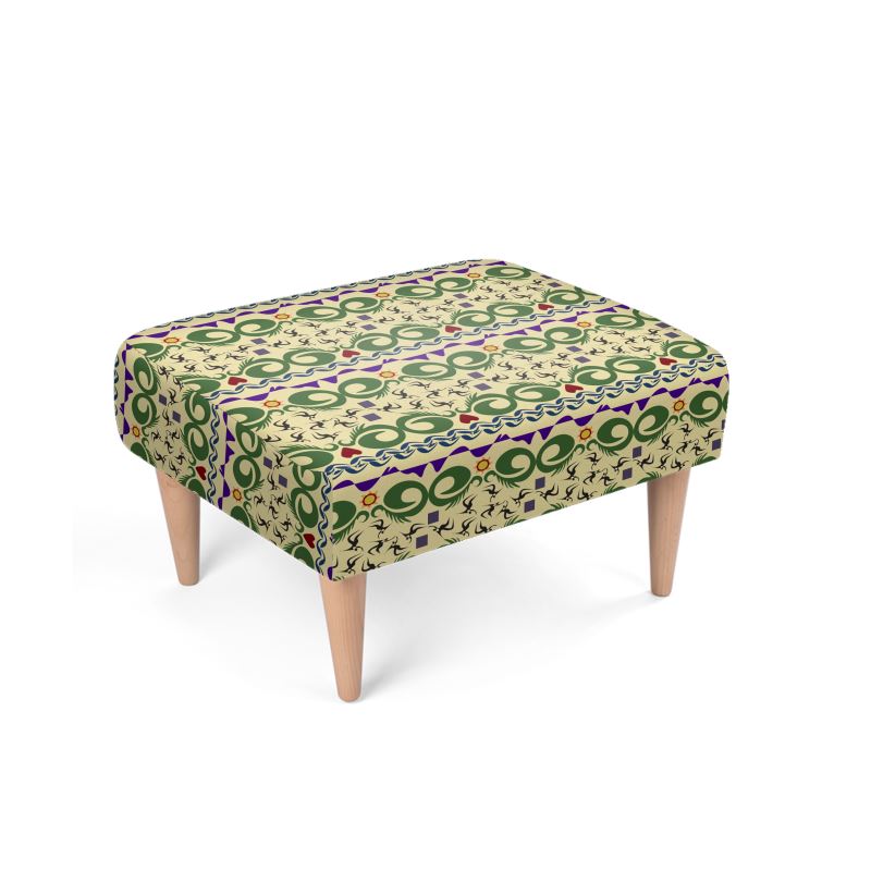 Cave Songs Footstool | Black Queer Home Decor