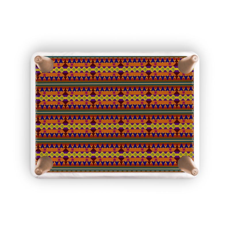 Kujichagulia Footstool | Kwanzaa Home Decor