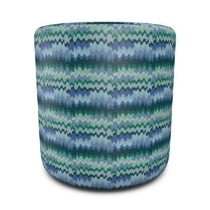 Afro-Atlantics Sing Pouffe Round | Black Culture Decor