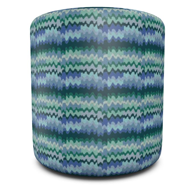 Afro-Atlantics Sing Pouffe Round | Black Culture Decor