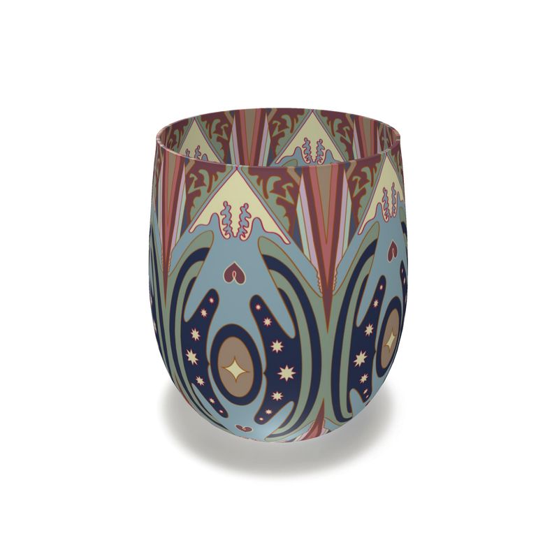 Exit The Cosmic Egg Water Glass | Black Queer Art