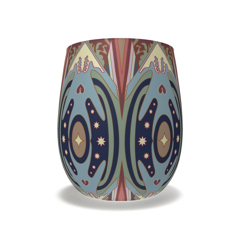 Exit The Cosmic Egg Water Glass | Black Queer Art