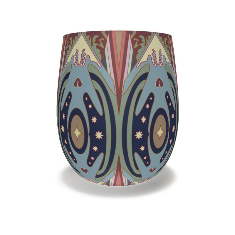 Exit The Cosmic Egg Water Glass | Black Queer Art