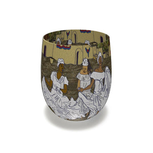 Celebration For Wombed Ones Water Glass | Black Queer Art